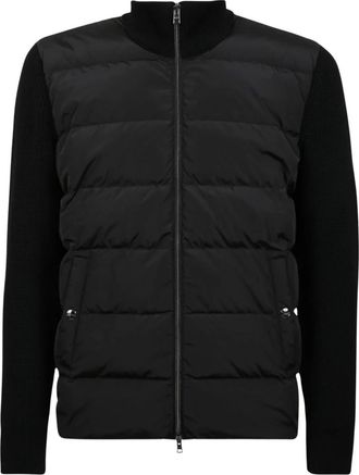 Herno Heren, Jassen, Zwart, Maat: XL Wol