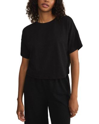 Z Supply Z Supply Sway Textured Cropped T-Shirt