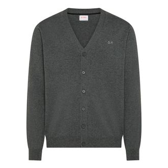 Sun 68 Cardigan - - Knitwear - Uomo - Grigio - L