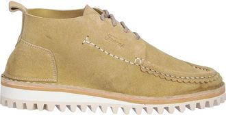 Fracap Laced Schoenen - Heren - Veterlaarzen - Beige - 43 EU - Leer - Schoenen