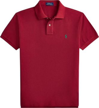 Polo Ralph Lauren Knit Polo - Heren - Polos - Rood - S - Tops