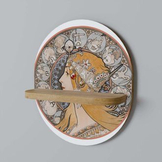 OEM Zodiaque O La Plume Estante Ovalado