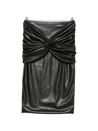 Elisabetta Franchi Falda midi de piel sint&eacute;tica Elisabetta Franchi