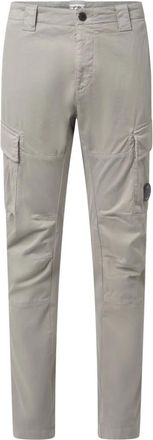 C.P. Company C.p. Company, Broeken, Heren, Grijs, L, Katoen, Slim-fit Broek