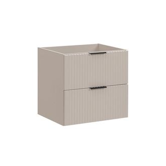 Petits Meubles Mueble bajo lavabo 60cm cachemira paneles de melamina y mdf beige