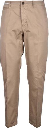 Ychai Ychai Cotton Trousers - Brown