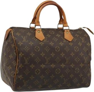 Louis Vuitton Pre-owned Handbags, female, Brown, Size: ONE SIZE Pre-owned Speedy 30 Hand Bag