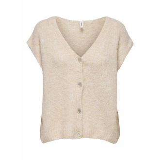 Only Vest zonder mouwen met knoopsluiting