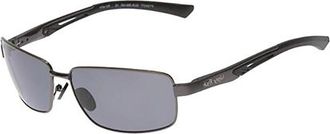 Ugly Fish PT24377 Polarized GUN.SM+AR Mens Sunglasses Silver Size 60