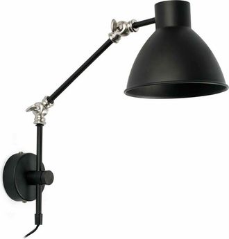 Faro Barcelona Faro Barcelona - Faro Celia - Adjustable 1 Light Indoor Wall Light Black, E14