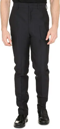Prada Mens Blue Mohair Dress Pants