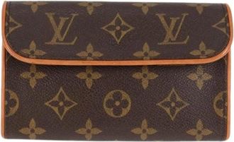 Louis Vuitton Pre-owned Belt Bags, female, Brown, Size: ONE SIZE Pre-owned Florentine Waist Bag