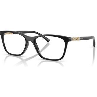 Vogue Eyewear 51mm Rectangle optical glasses in Black at Nordstrom