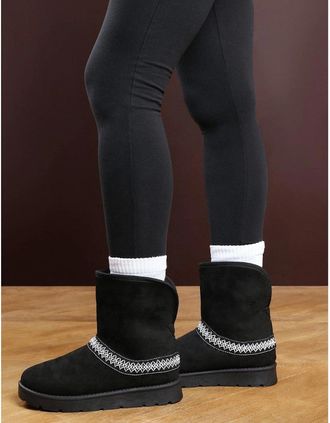 Where's That From Womens Embrd Slip - Black/Black - Size: 4