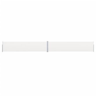 Berkfield Home Patio Retractable Side Awning 170x1200 cm Cream in Beige