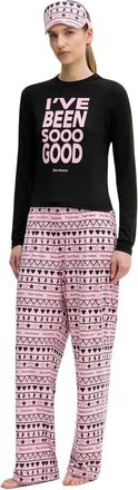 Juicy Couture Nachtkleding, Dames, Veelkleurig, S, Polyester, Pyjamaset