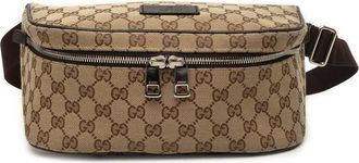 Gucci Pre-owned Gucci GG Canvas Waist Pouch Unisex HBS5M5N1T34LZ4EV