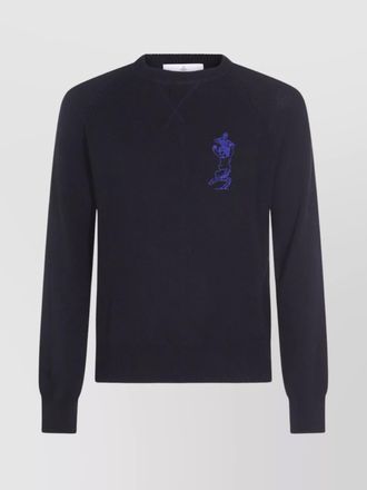 Vivienne Westwood crewneck embroidered knitwear sweater