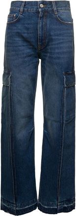 Stella McCartney Blue Wide Leg Jeans