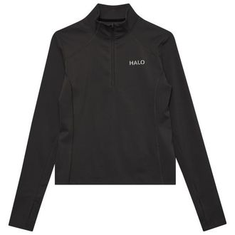 Halo Training Half Zip Funktionsshirt f&uuml;r Damen | schwarz