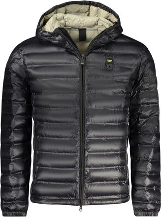 Blauer Nero Poliammide Mens Mens Jacket