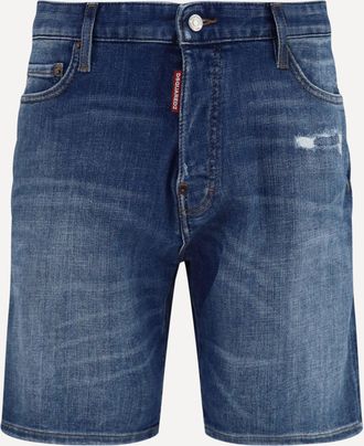 Dsquared2 Marine Short Denim Bermuda Shorts Male 44
