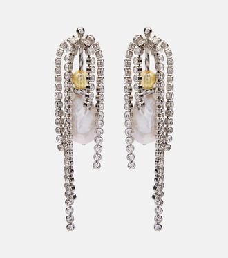 Dries Van Noten Embellished drop earrings