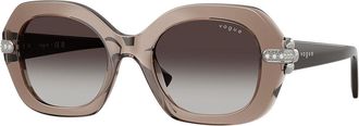 Vogue Eyewear VO5706SB 29408G Womens Sunglasses Brown Size 50