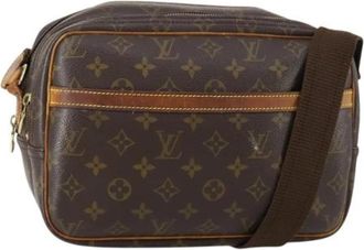 Louis Vuitton Pre-owned Canvas Cross Body Bag - Dames - Vintage Schoudertas - Bruin - ONE Size - Vintage