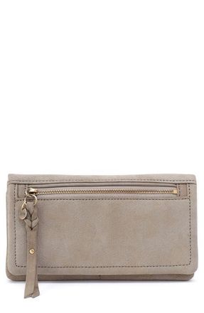Hobo Leather Bifold Wallet in Golden Granite at Nordstrom