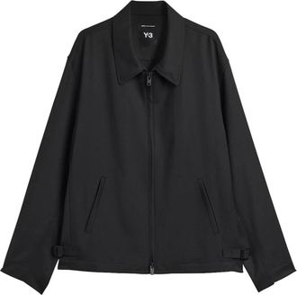 Yohji Yamamoto Zwarte ritsjas met voorzakken - Heren - Zomerjassen - Zwart - XS - Wol - Jassen