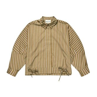 Munthe Shirt - Dames - Overhemden - Bruin - M - Overhemden