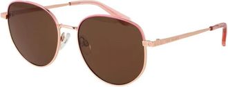 Ted Baker Frame Aviator Zonnebril - Dames - Zonnebrillen - Roze - ONE Size - Accessoires