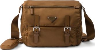 Prada Borsa a spalla Re-Nylon - Marrone