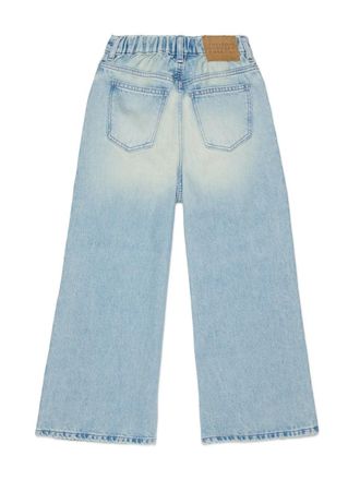Maison Margiela Cotton Denim Trousers - Blue