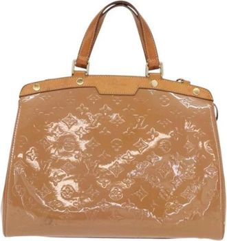 Louis Vuitton Pre-owned Vintage Canvas Handtas - Dames - Vintage Handtas - Bruin - ONE Size - Vintage