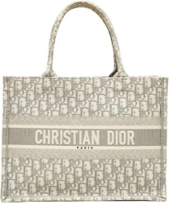 Dior Pre-owned Book Tote - Dames - Vintage Shopper - Grijs - ONE Size - Vintage