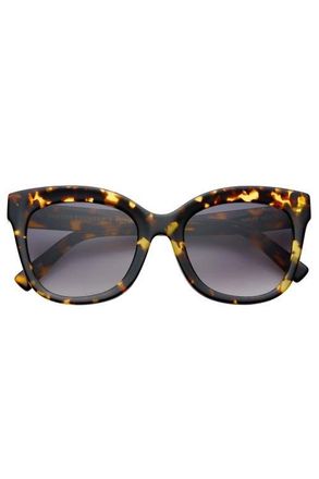 Freyrs Eyewear Naples Cat Eye Sunglasses in Tortoise at Nordstrom