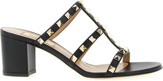 Valentino Garavani Black Rockstud Heels
