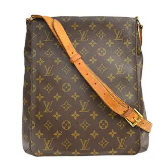 Louis Vuitton Musette Salsa Monogram Canvas Brown Canvas Handbag (Pre-Owned)