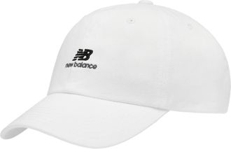 New Balance Logo Baseball Hat White LAH22008-WT