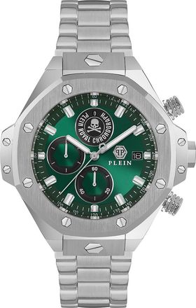 Philipp Plein Plein Chrono Royal Heren Zilveren Horloge PWLFA0425