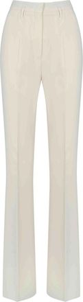 Max Mara Alabama Flared Trousers In Cady
