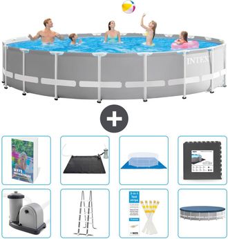 Intex Piscina Prism Frame Redonda - 610x132 Cm - 9-piezas S543