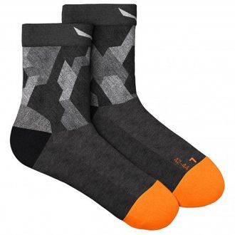 Salewa Pedroc Camu All Mountain QRT Sock Wandersocken f&uuml;r Herren | schwarz