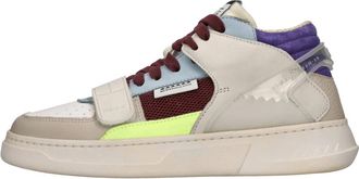 RUN OF Schoenen, Dames, Veelkleurig, 36 EU, Leer, Mixi W Sneakers