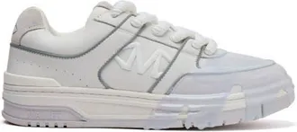 Mallet Footwear Clayton Sneakers in White /Grey at Nordstrom, Size 12