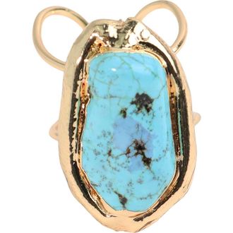 Panacea Turquoise Nugget Ring at Nordstrom