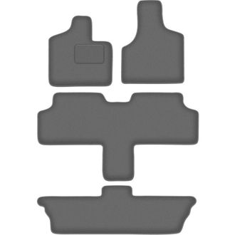 OEM Alfombrillas De Grafito Para Chrysler Grand Voyager Iii 7 Plazas (2001-2007)