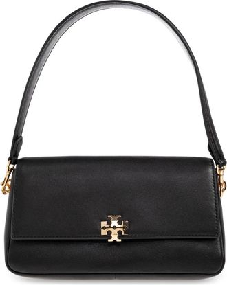 Tory Burch Small Charlie Shoulder Bag - Dames - Schoudertassen - Zwart - ONE Size - Leer - Tassen